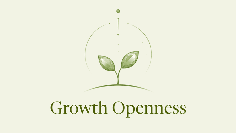 A faceted gemstone representing Growth & Skill