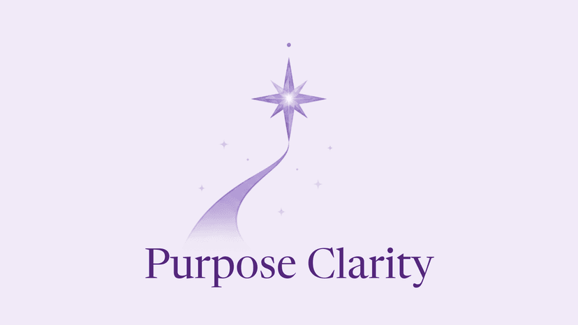 A faceted gemstone representing Purpose & Meaning